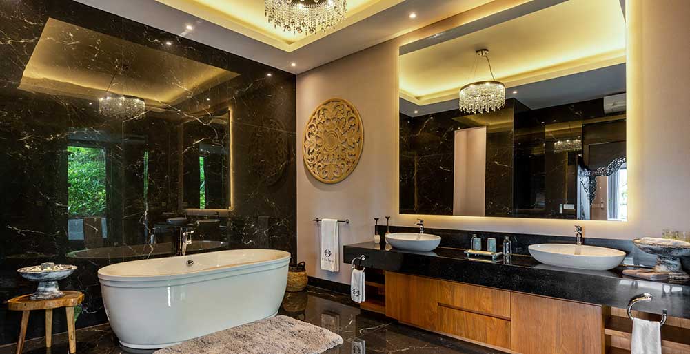 Tirtha Bayu Villa I - Superior finishing of bathrooms